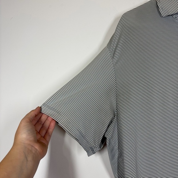 Greyson Men’s Stripe Polo Size Medium - Picture 6 of 9